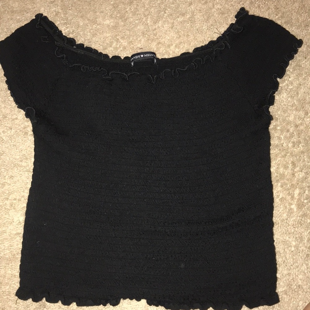 Black shirt brandy